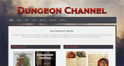 Desktop Screenshot of dungeonchannel.com